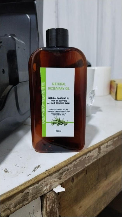 Natural Rosemary Oil 200Ml Each (Pack of 2)