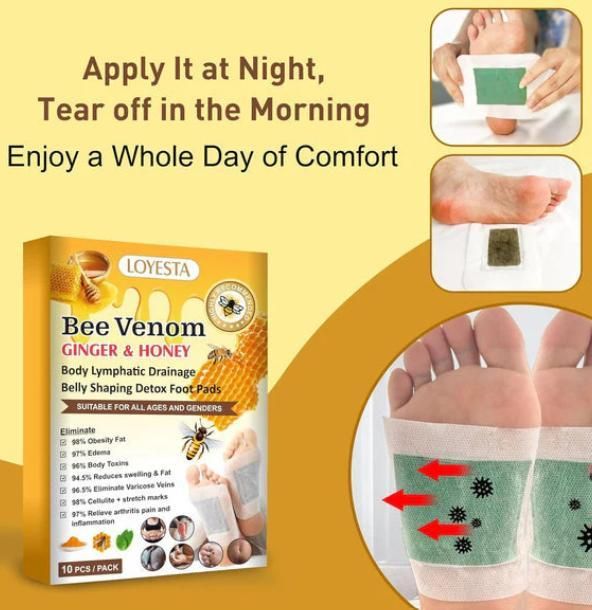 Bee Venom Ginger & Honey Pad (Pack of 10 Patches)