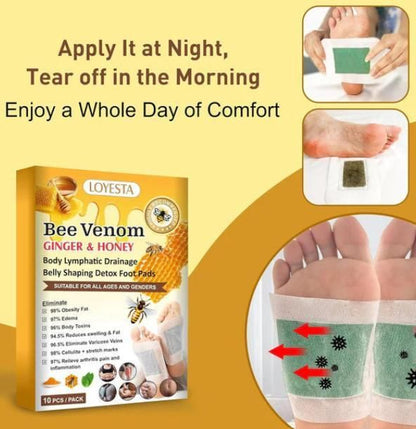 Bee Venom Ginger & Honey Pad (Pack of 10 Patches)