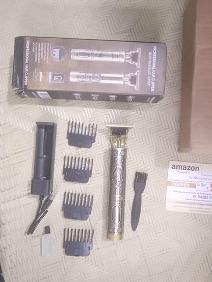 Hair Trimmer For Men Buddha Style Trimmer, Professional Hair Clipper (Golden)