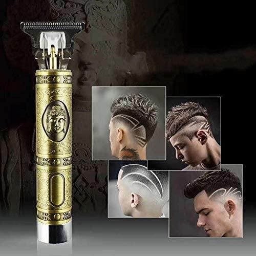 Hair Trimmer For Men Buddha Style Trimmer, Professional Hair Clipper (Golden)
