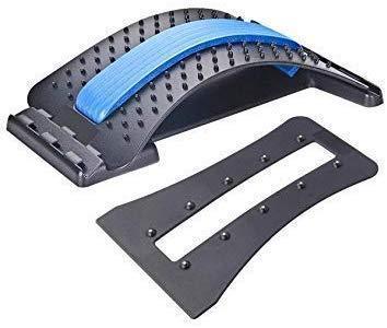 Multi-Level Back Stretcher Posture Magic Back Stretching Massage (Blue)